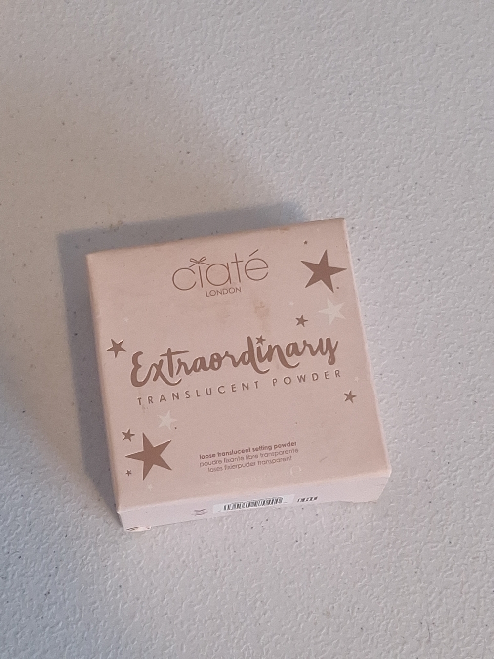 Ciaté Extraordinary Translucent Setting Powder – Pale Pink